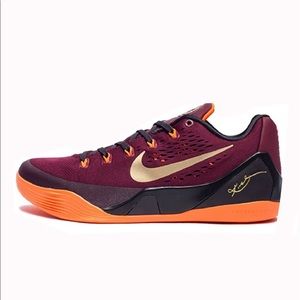 Nike Men’s Kobe IX (9) Deep Garnet Metallic Gold (7)
